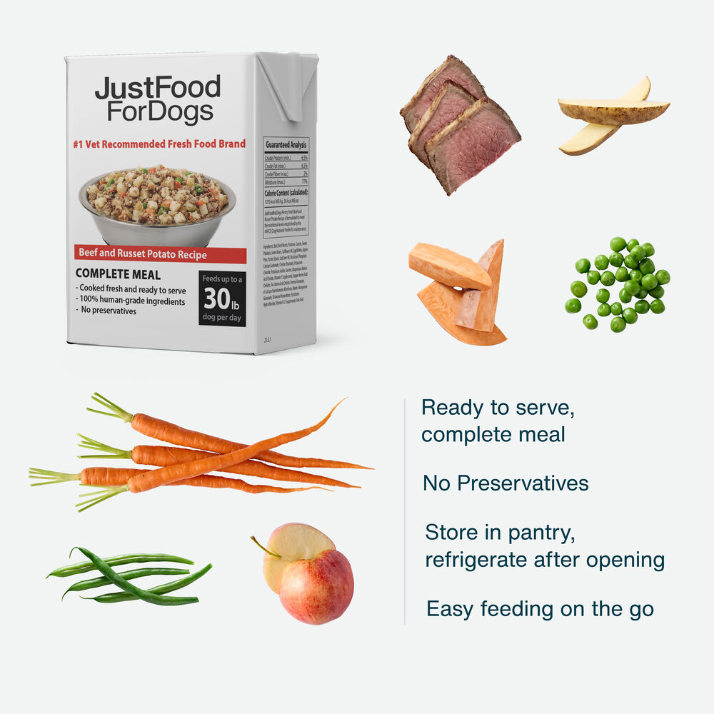 Pantry Fresh - Beef & Russet Potato 12.5 oz Case (6 Pack)